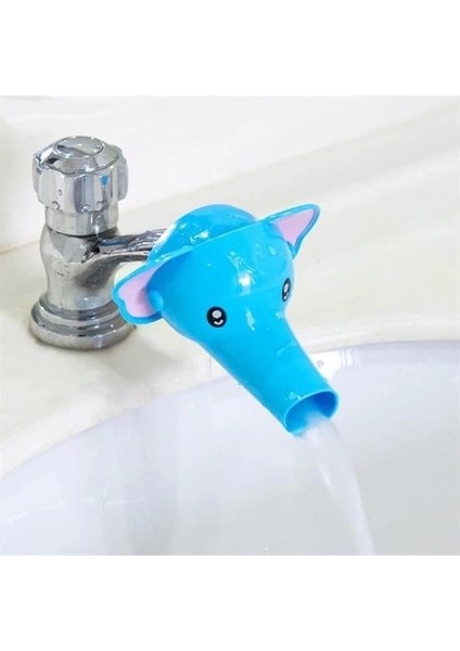 Çocuklar Için Eğitici ve Güvenli Musluk Uzatıcı Genişletici Başlık Aparatı Fil Figürlü fiyatları