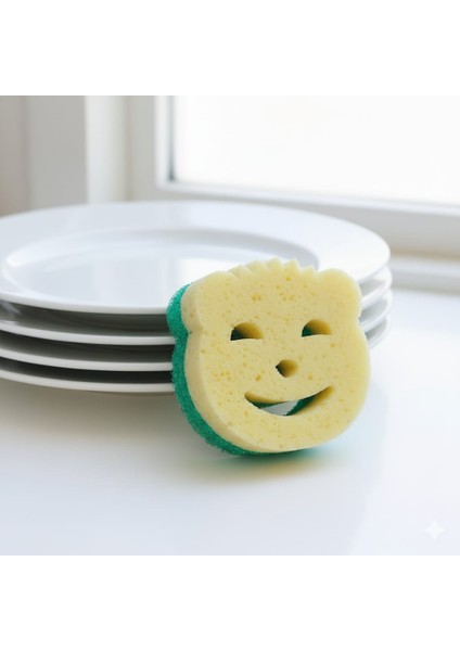 ( 2 + 1 ) Çift Yüzeyli Oluklu + Çift Yüzeyli Scrub Temizlik ve Bulaşık Süngeri.2+1 Adet fiyatları