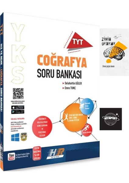 Hız ve Renk Tyt Coğrafya Soru BANKASI+ZİHİNDENEME-KD313