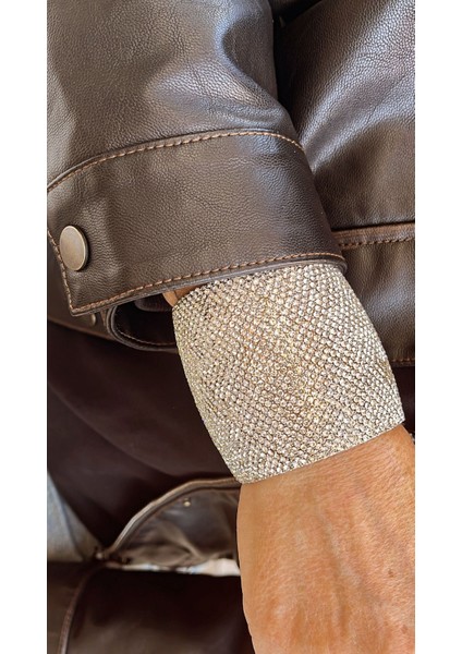 Işıltılı Manşet Bileklik Koleksiyonluk modelleri