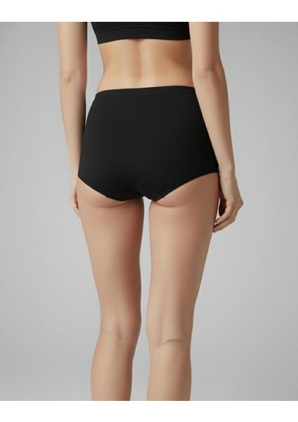 Kadın Külot Pamuklu Cotton 6'lı Paket Normal ve Battal Büyük Beden - Yıldız