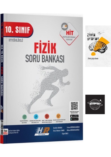 Hız ve Renk 10.sınıf Fizik Soru BANKASI+ZİHİNDENEME-KD19
