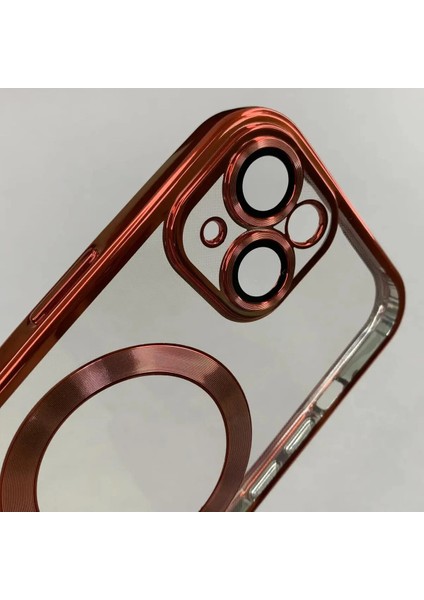 Iphone 13 Pro Uyumlu Magsafe Kenarlar Renkli Kılıf modelleri