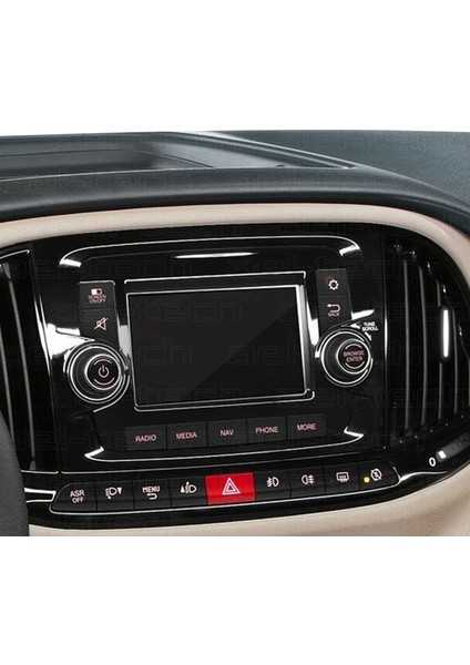Fiat Doblo Uyumlu 5 Inç Navigasyon Temperli Cam Ekran Koruyucu fiyatları