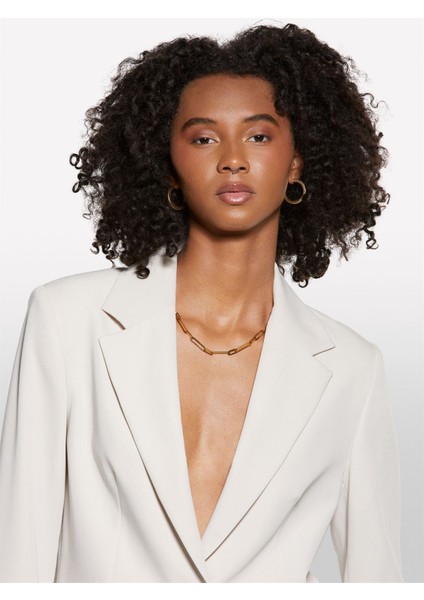 Streç Viskozlu Tek Düğmeli Regular Fit Blazer Ceket Kadın Pembe Ceket - 325A2KVXLW025 modelleri