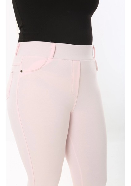 Kadın Cep Detaylı Büyük Beden Tayt Pantolon indirimleri