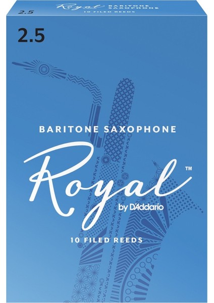 D'addario Woodwinds Royal RLB1025 Bariton Saksafon Kamışı No:2.5