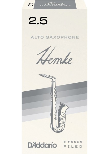 Rico Hemke RHKP5ASX250 Alto Saksafon Kamışı No:2,5