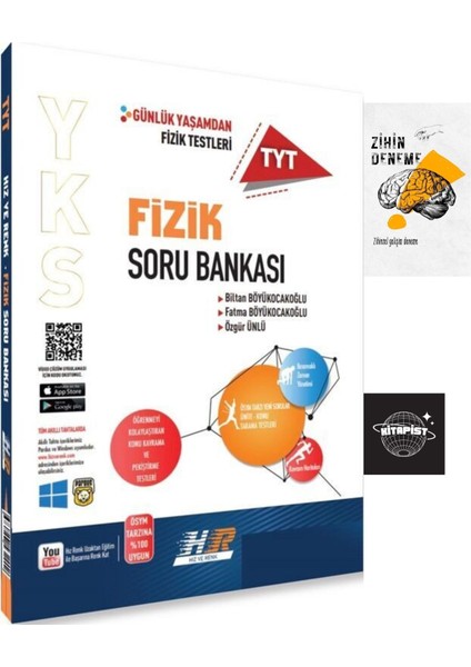Hız ve Renk Tyt Fizik Soru BANKASI+ZİHİNDENEME-KD251