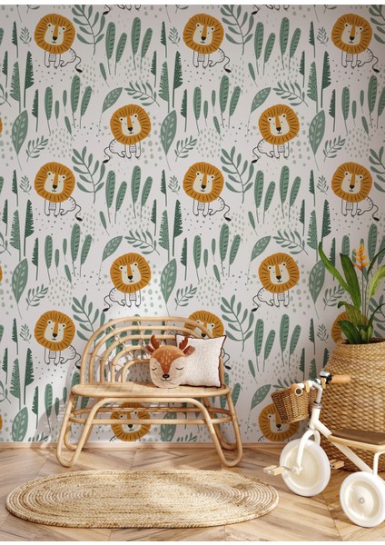 Sevimli Aslan Duvar Kağıdı modelleri