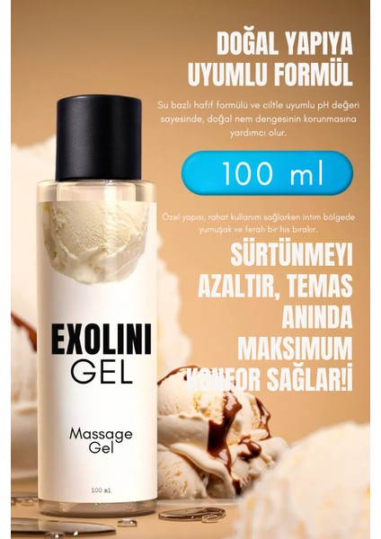 Kayganlaştırıcı Jel Su Bazlı 100 ml – Vanilya Aromalı Masaj, Strapon & Yapay Oyuncak Uyumlu fiyatları