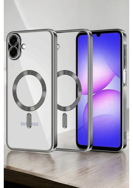 Samsung Galaxy A07 Kılıf Kamera Korumalı Sararma Yapmaz Magsafe Şarj Özellikli A++ Kalite Kapak