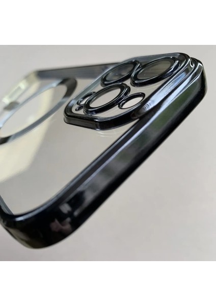 Iphone 13 Pro Uyumlu Magsafe Kenarlar Renkli Kılıf fiyatları