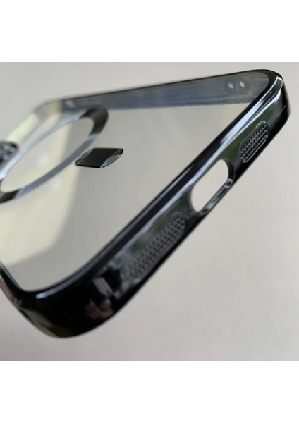 Iphone 13 Pro Uyumlu Magsafe Kenarlar Renkli Kılıf modelleri