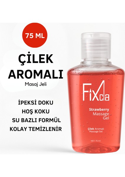 Çilek Aromalı Su Bazlı Jel 75 ml + Long Time Spray 30 ml – Uzun Deneyim 2’li Set fiyatları