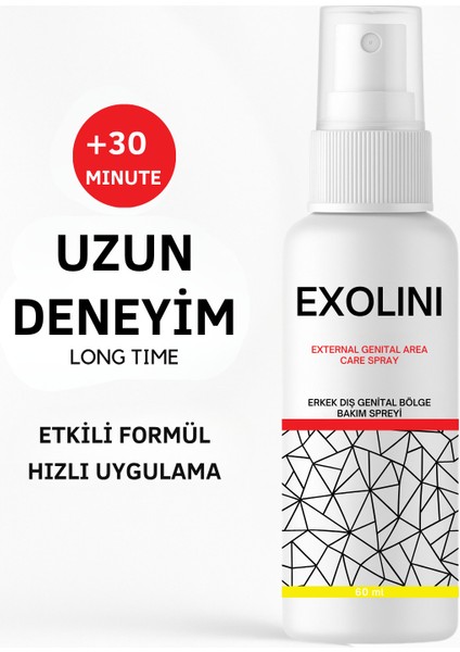 Uzun Deneyim Long Time Erkek Sprey 60 ml – Etkili Formül, Hızlı Uygulama fiyatları