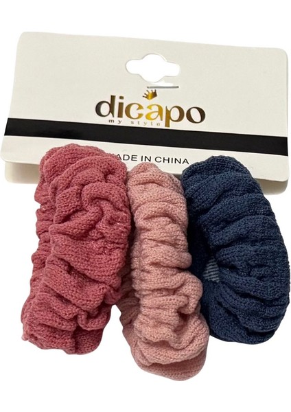 2 Adet 3’lü Havlu Lastik Toka Renkli Hediyelik modelleri