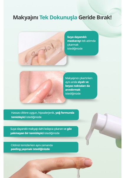 Arındırıcı Makyaj Temizleme Yağı Goodal Houttuynia Cordata Hyaluron Soothing Pore Cleansing Oil fiyatları