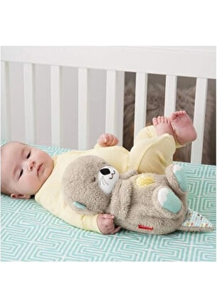 Uyku Arkadaşı Su Samuru Peluş Oyuncak 1 Parça Rahatlatıcı Müzik ve Işık modelleri