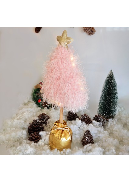 Yılbaşı Pelüş Ağaç Dekor 55 cm
