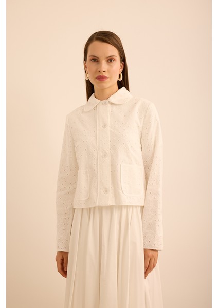 Cotton Brode Kısa Ceket fiyatları