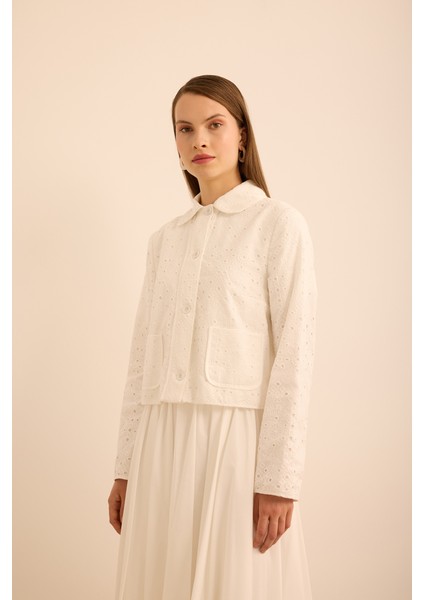 Cotton Brode Kısa Ceket modelleri