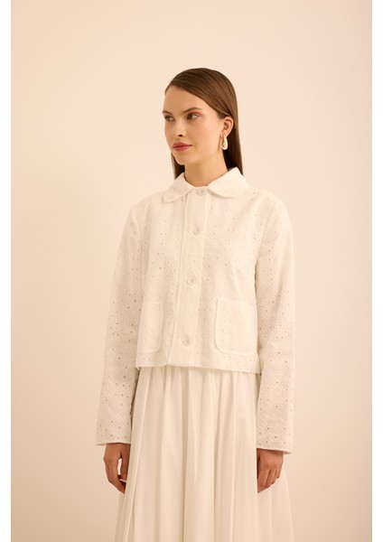 Cotton Brode Kısa Ceket fırsatları