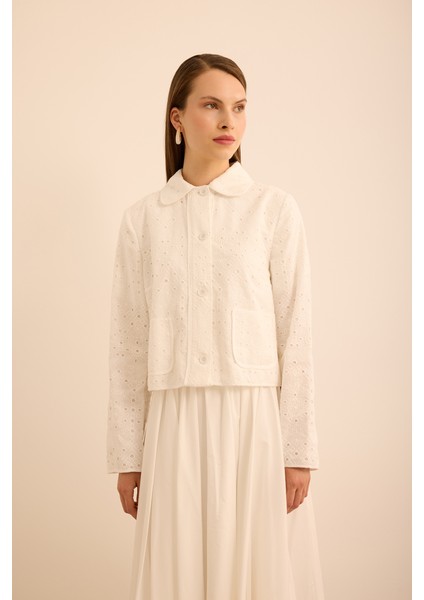 Cotton Brode Kısa Ceket indirimleri