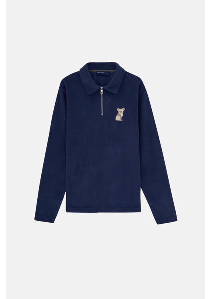 Koala Polo Yaka Polar - Lacivert