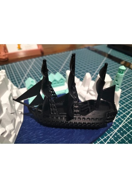 Siyah Korsan Gemi Maket fiyatları