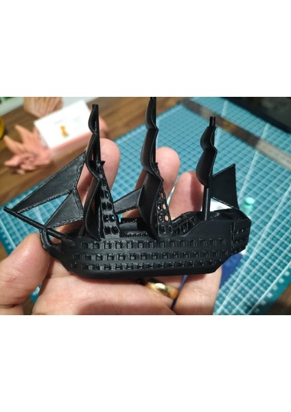 Siyah Korsan Gemi Maket modelleri