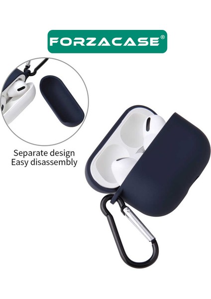 Airpods Pro 3 ile Uyumlu Anahtar Askılıklı Bluetooth Kulaklık Kılıfı - FC1125 modelleri
