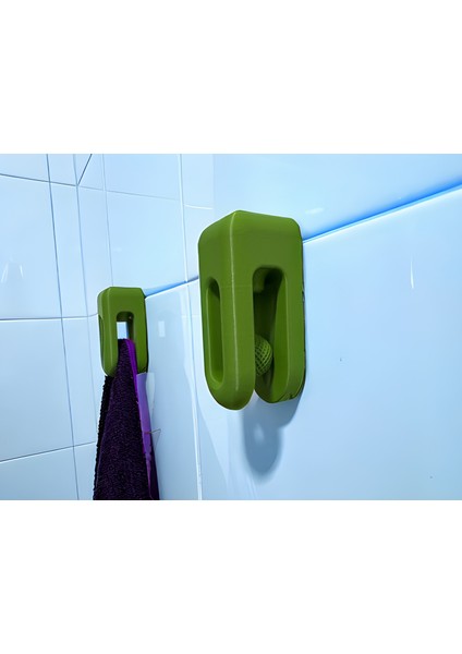 Ikizler 2 Adet Duvar Askısı | Banyo Havlu Askısı modelleri