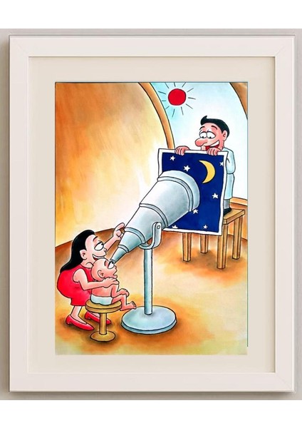 Yappeng Hao 29X21CM Orijinal Karikatür Tablo fırsatları