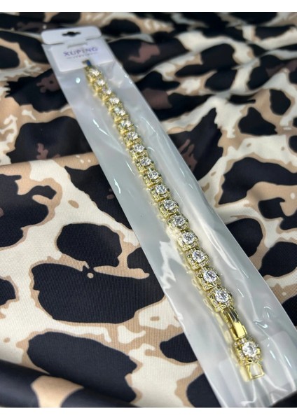 Taşlı Çelik Bileklik