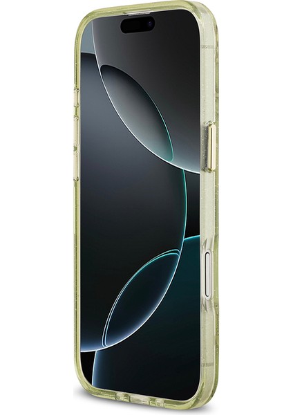 iPhone 17 Air Kılıf Guess Lisanslı M-Safeli Simli Çiçek Desenli Metal Kamera Çerçeveli Kapak Yeşil indirimleri