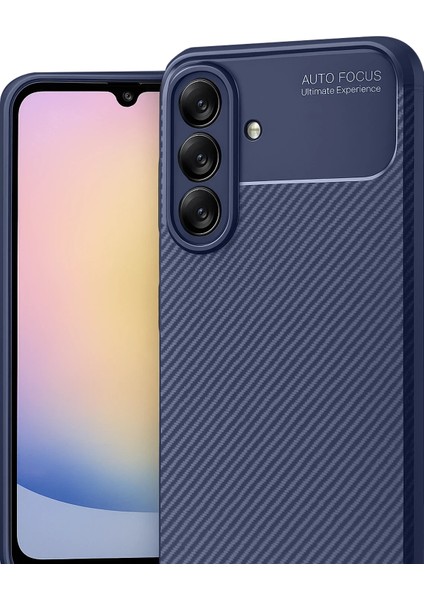 Samsung Galaxy A17 Uyumlu Kılıf Karbon Tasarım Kamera Korumalı Silikon Telefon Kılıfı Kapak modelleri
