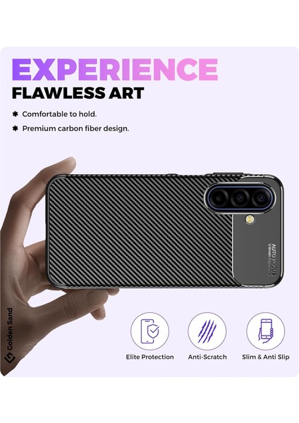 Samsung Galaxy A17 Uyumlu Kılıf Karbon Tasarım Kamera Korumalı Silikon Telefon Kılıfı Kapak fiyatları