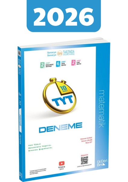 2026 345 Tyt 10'lu Matematik Deneme - Güncel Baskı