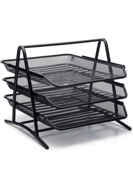 Evrak Rafı Metal 3 Lü