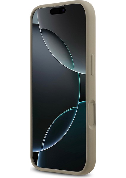 iPhone 17 Uyumlu Kılıf Guess Orjinal Lisanslı Grained Yazı Logolu Kapak Kahverengi indirimleri