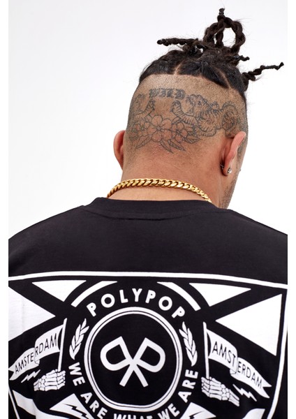 Amsterdam Siyah Regular Fit T-Shirt modelleri