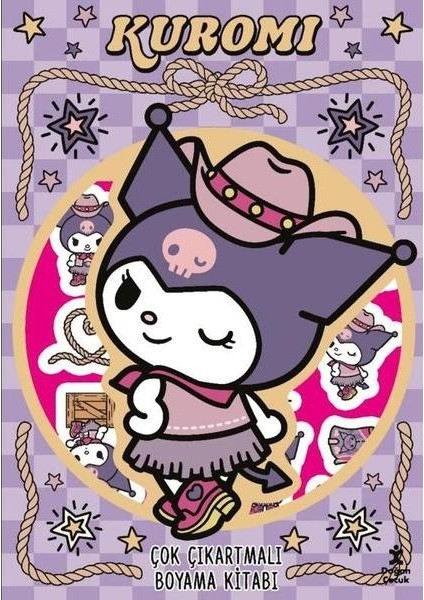 Kuromi Zıpır Boyama Kitabı