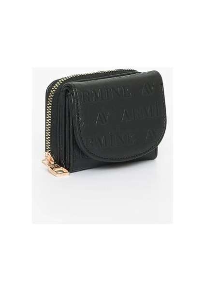 Siyah Armine C10 Lazer Cüzdan
