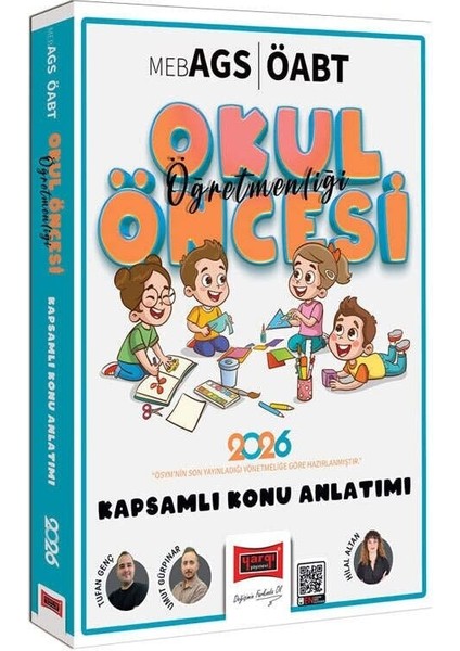 Yargı 2026 Öabt Meb-Ags Okul Öncesi Öğretmenliği Kapsamlı Konu Anlatımı - Tufan Genç Yargı Yayınları