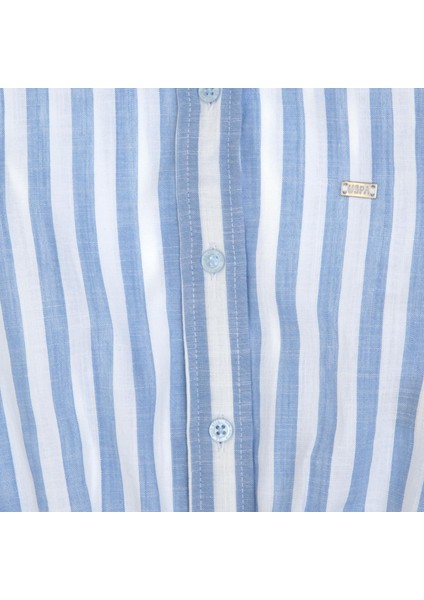 Kız Çocuk Çizgili Kolsuz Gömlek 2190808 fırsatları