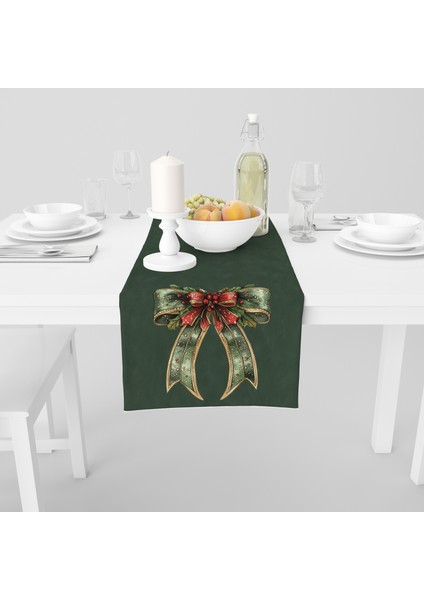 Dijital Baskılı Runner - Yılbaşı / Christmas Desenli - 140X40 cm fiyatları