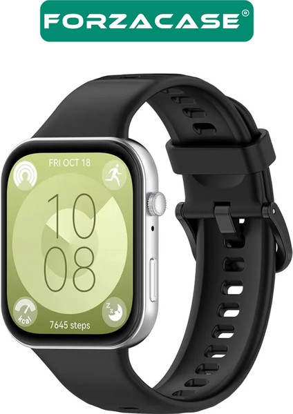 Huawei Watch Fit 3 / 4 / 4 Pro ile Uyumlu Silikon Kordon Kayış - FC1135 modelleri