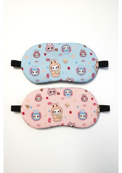 2 Adet Labubu Uyku Bandı Uyku Maskesi Göz Bandı fiyatları