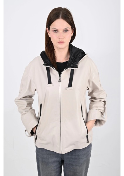 Kadın Deri Mont 8142SBR indirimleri